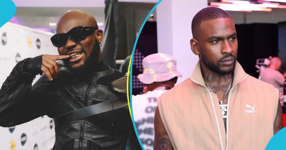 King Promise and Skepta in photos
