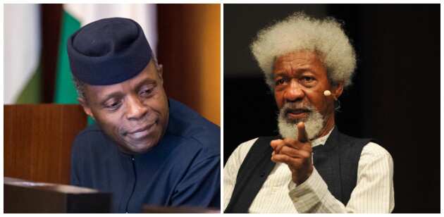 COVID-19: Osinbajo, Soyinka clash on President Buhari's lockdown order