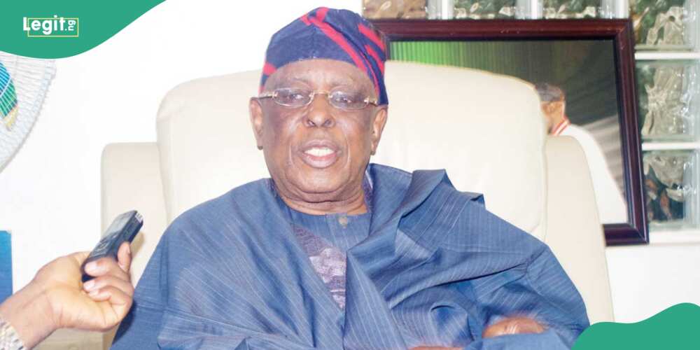 Olusegun Osoba recounted his discussion with President Bola Tinubu on Christmas Day.