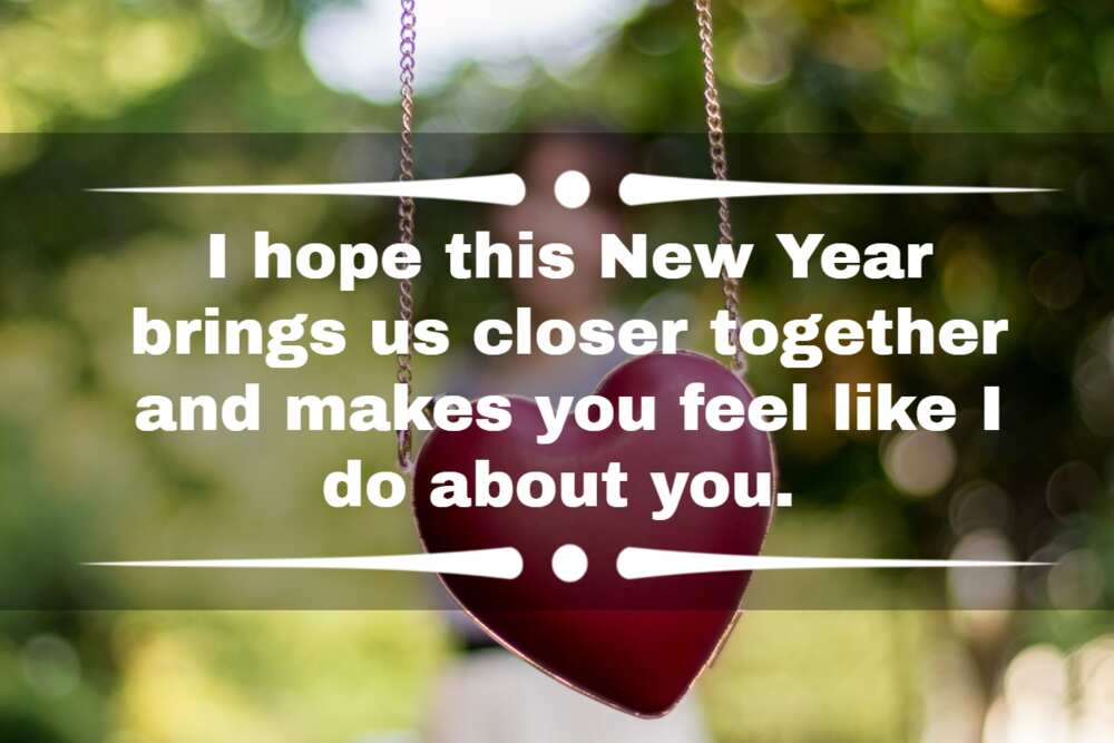 Happy New Year quotes to my love