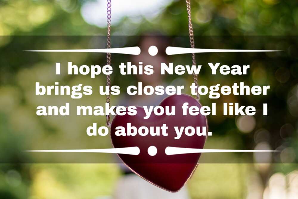 new year wishes love