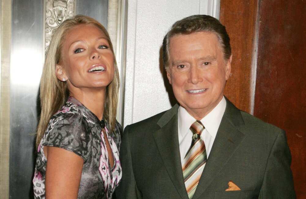 Regis Philbin and Kelly Rippa