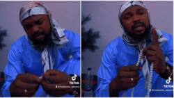 "Don't confuse us, where do you belong?" Kolawole Ajeyemi turns Muslim, prays on mat as he welcomes Ramadan