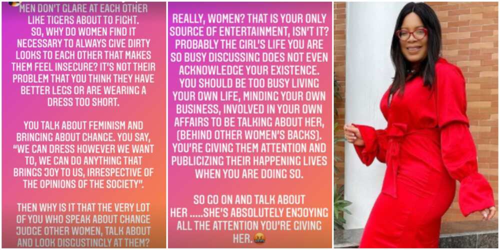 Monalisa Chinda blows hot, blasts women who judge other women instead of minding their business