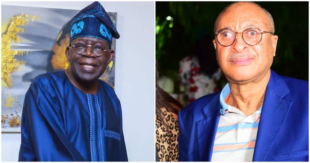 Tinubu and Pat Utomi