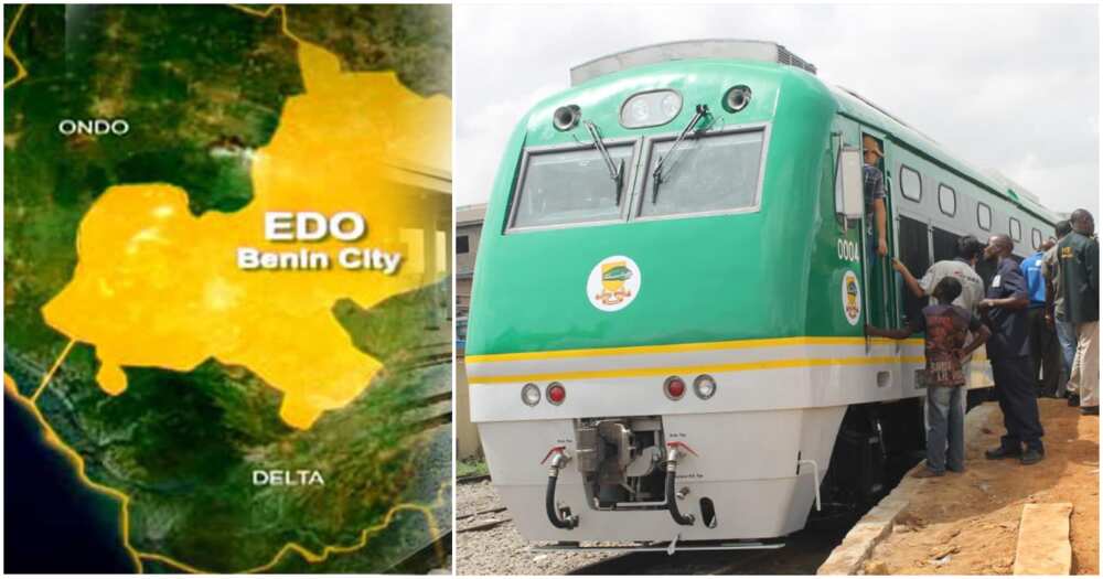 Nigeria Railway Corporation, Ekehen Station in Edo State, Governor Godwin Obaseki, PDP