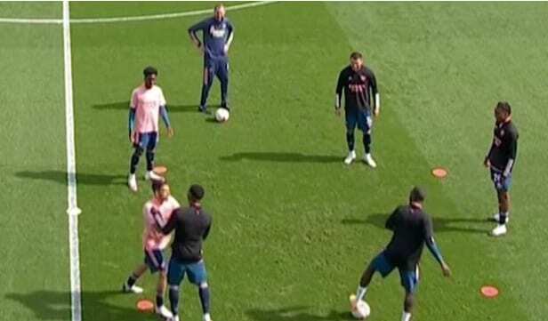Arsenal duo involved in heated altercation moments before Fulham game