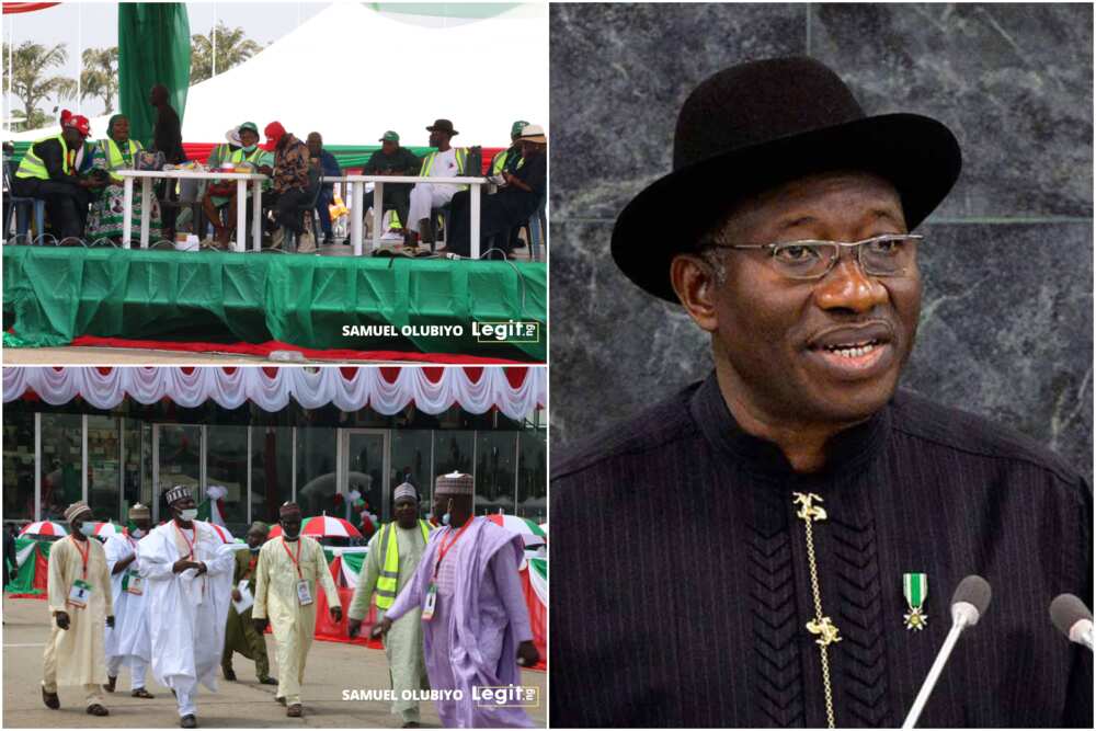 Goodluck Jonathan was absent at the PDP convention, jets out to Kenya.