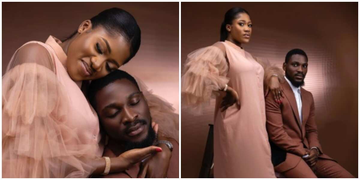 May this union last: Fans pray for Tobi as reality star releases more prewedding photos