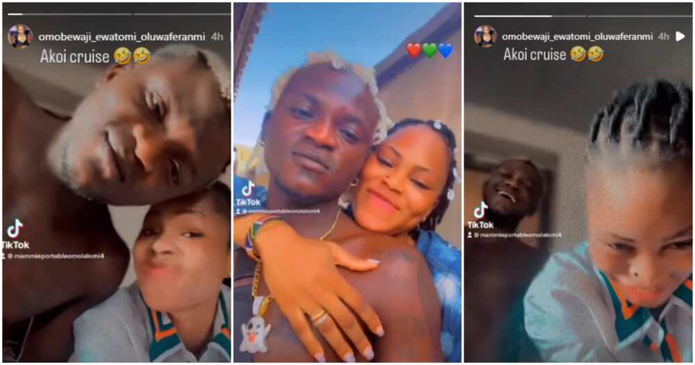Portable calls his wife Iyawo Baboo in new video.