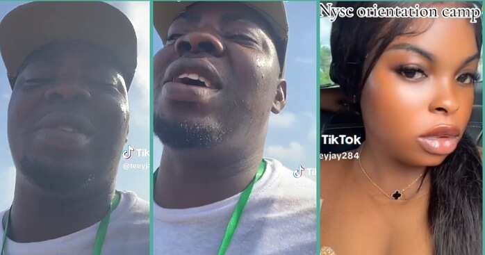 Man complains bitterly to wife about his experience at NYSC orientation camp