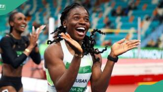 Tobi Amusan runs wild in Jamaica, sets new world record