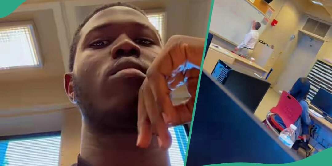 Watch hilarious moment a Nigerian student abroad was asked to make sentence with establish