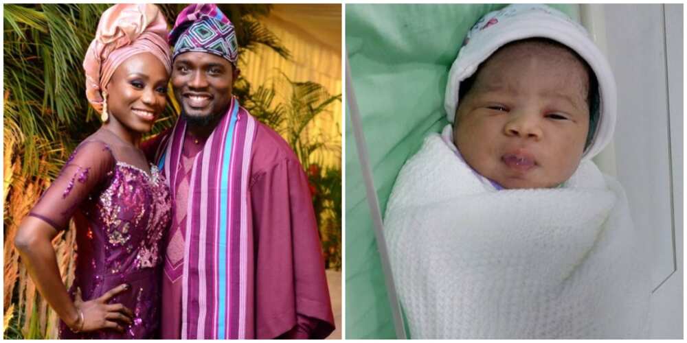 It's a girl! Nollywood actor Seun Ajayi welcomes 2nd child with wife
