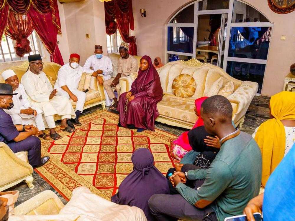 Photos show emotional moment Uzodimma Visits Family of Late Ahmed Gulak