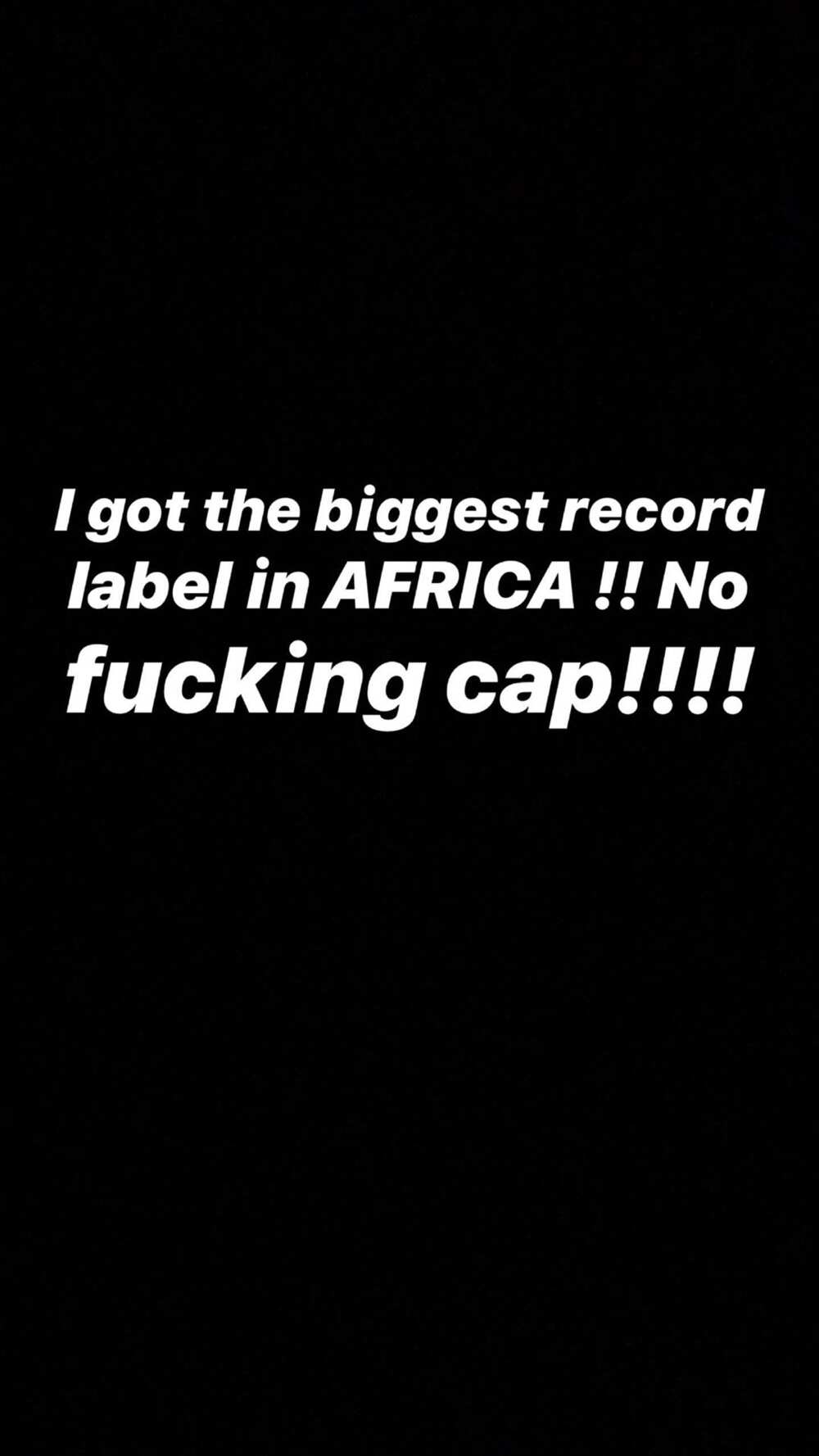 Davido declares his record label the best in Africa