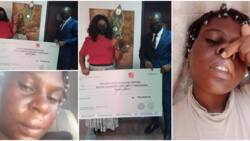 EndSARS: Lady who was brutalized by police during protest wins case at panel, gets N750k cash, many react