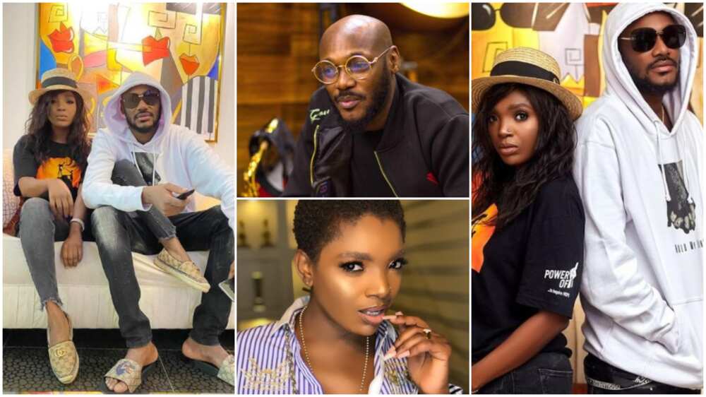 She made the post amid the faceoff with 2baba. She made the post amid the faceoff with 2baba.