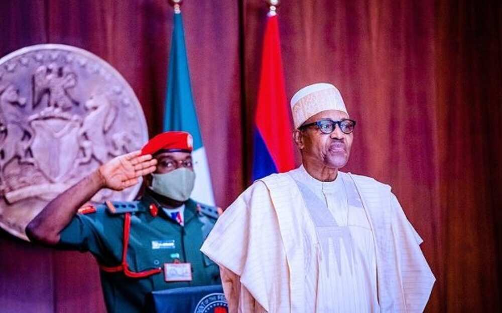 EndSARS: Buhari ya gana da ministan tsaro tare da shugabannin tsaro