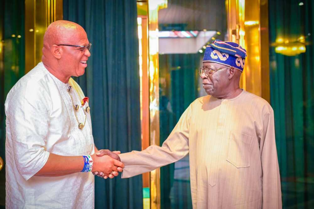 Shugaba Tinubu ya gana da gwamonin Plateau da Akwa Ibom Shugaba Tinubu ya gana da gwamonin Plateau da Akwa Ibom