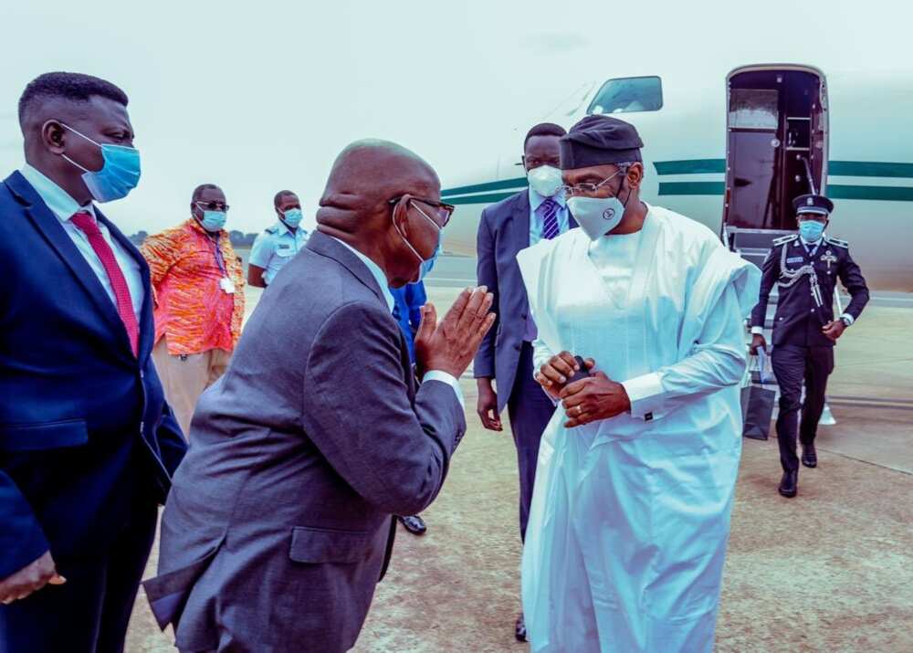 Gbajabiamila arrives in Ghana to resolve Nigerian traders crisis Gbajabiamila arrives in Ghana to resolve Nigerian traders crisis