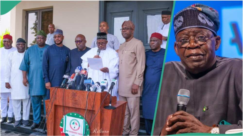Bola Tinubu/PDP Governors/Nigerian Governors