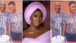 Mercy Johnson loses father, shares video of his last birthday: "For the rest of my life, I will question God"