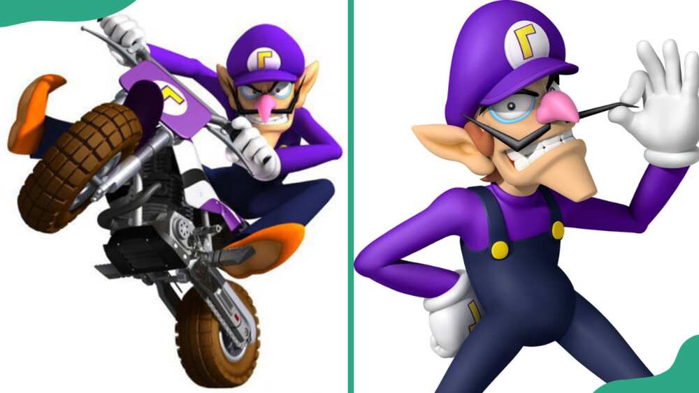 Waluigi from the video game series Mario