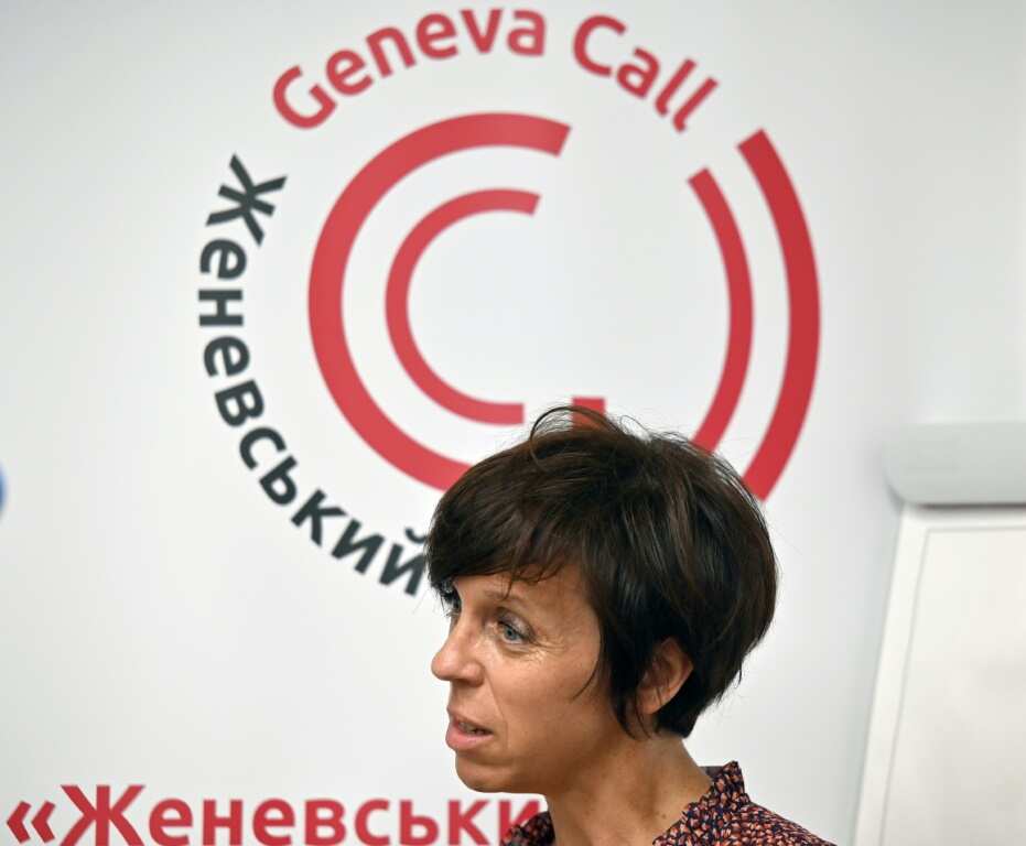 As fighting rages, Geneva Call aims to impartially convey the rules of international combat to fighters who may have had little or no training, says Marie Lequin, head of its Eurasia region As fighting rages, Geneva Call aims to impartially convey the rules of international combat to fighters who may have had little or no training, says Marie Lequin, head of its Eurasia region
