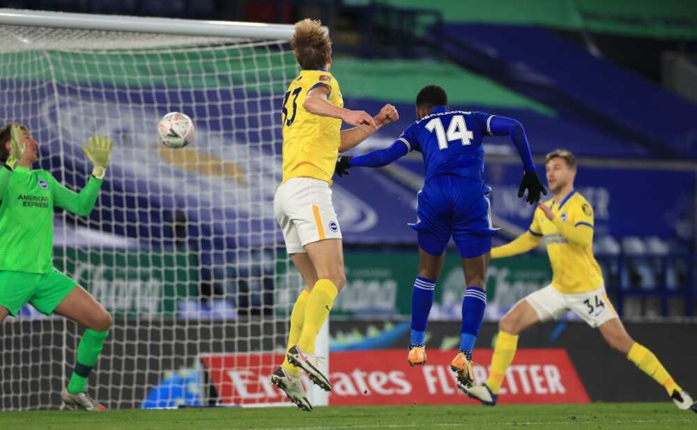 Nigerian star Iheanacho edges closer to breaking Drogba's goals record after heading Leicester to FA Cup quarterfinals