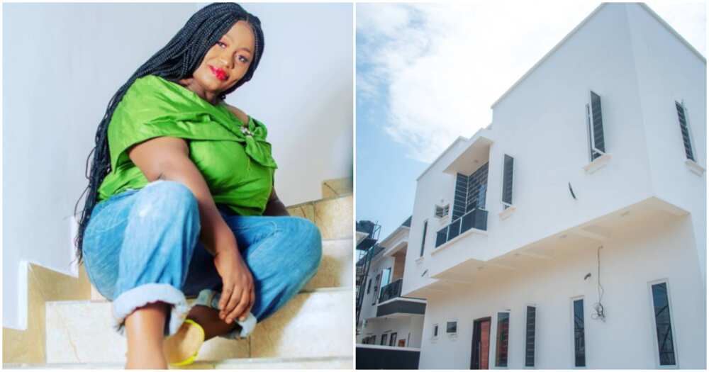 Comedian Mandy Uzonitsha buys mansion in Lekki
