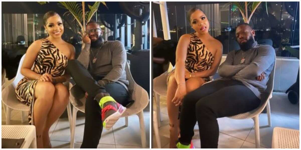 Lovely photos of BBNaija star Nengi hanging out with singer Timaya