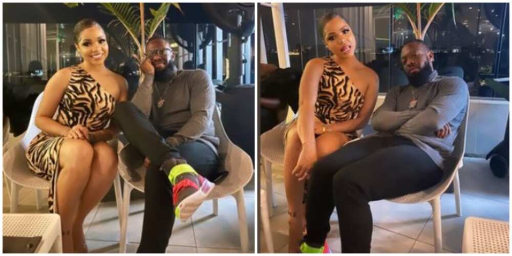 Bayelsa linkup: BBNaija star Nengi hangs out with singer Timaya, shares photos