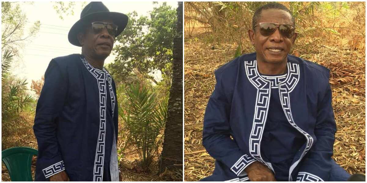 Veteran actor Nkem Owoh clocks 63 in style, rocks stylish outfit in new social media post