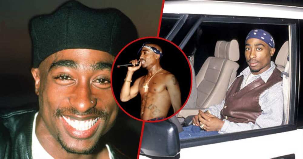 Las Vegas police serve search warrant on home in Tupac Shakur murder investigation.