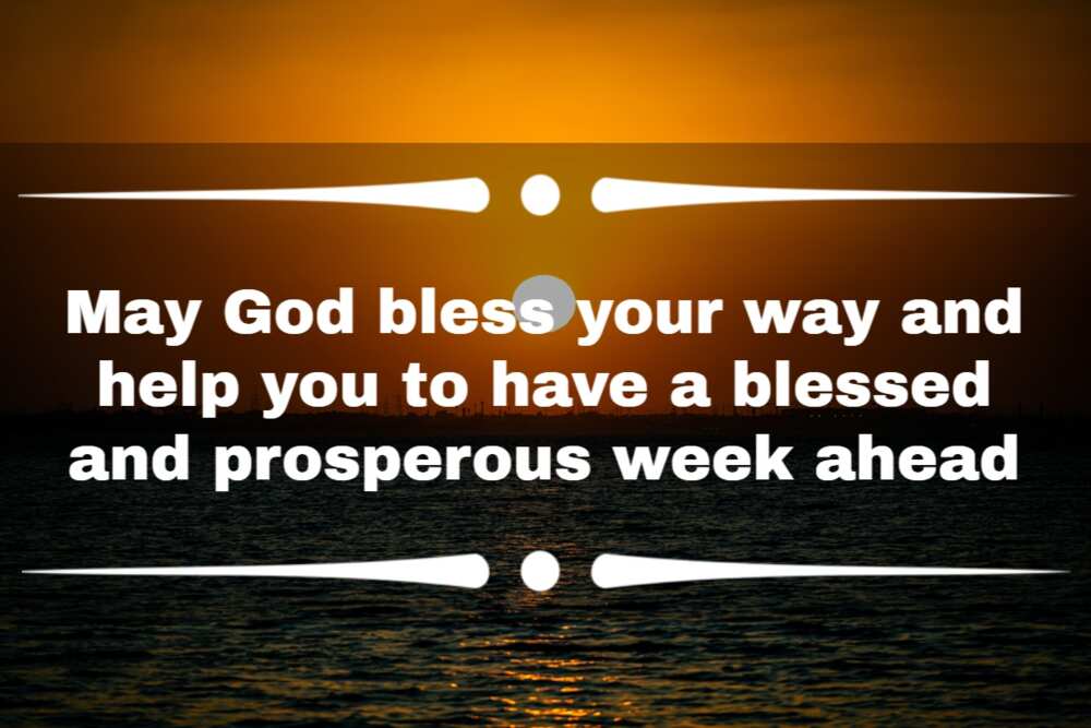 Prayers for the new week Prayers for the new week