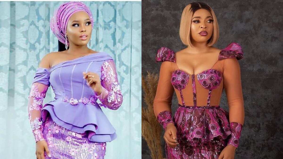 50 latest Nigerian lace styles and designs in 2024 (photos) 