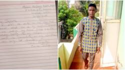 Kaduna man shares handwritten breakup letter he got in 2009, Nigerians react: "She was decent"