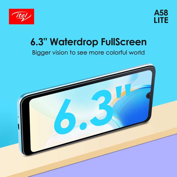 itel A58 Lite: The Bigger Screen, Bigger Battery and Bigger Fashion Smartphone