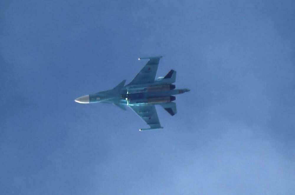 A training flight from the military airfield of the Southern Military District, an Su-34 aircraft crashed, the ministry said