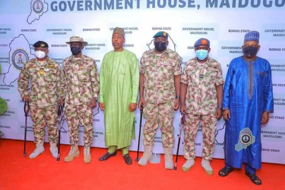 4 things Chief of Defence Staff told frontline troops in Maiduguri