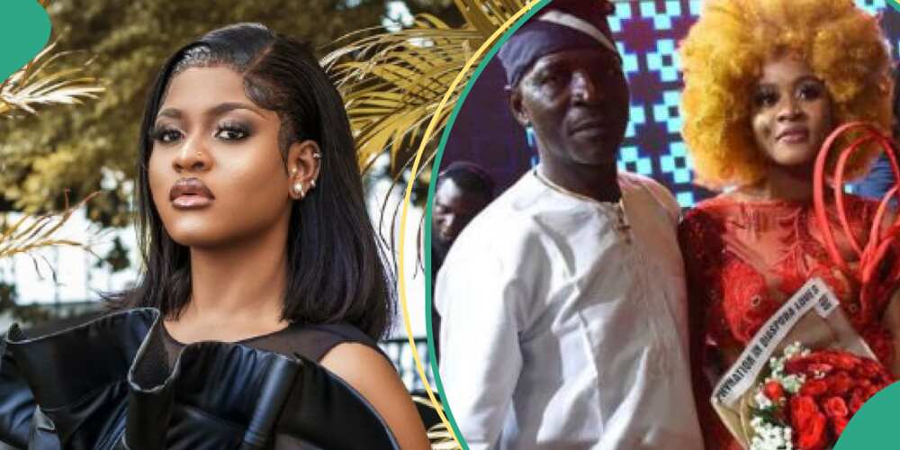 BBNaija star Phyna and her dad