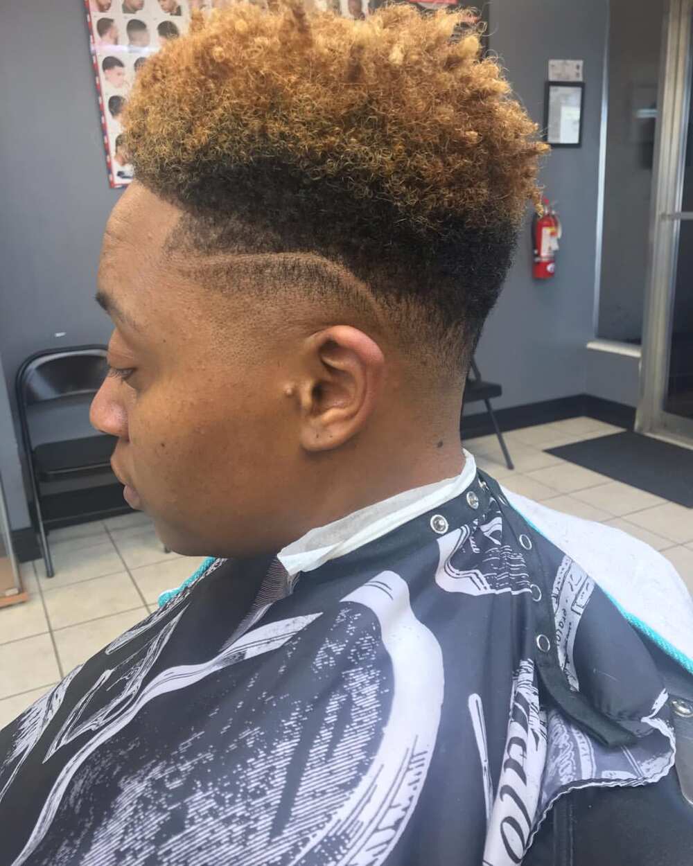 mid skin fade