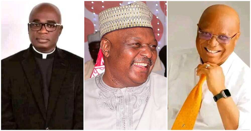 Pastors turn governors/ Catholics priests governor/ Rev'd father Alia/Pastor Umo Eno/ Rev Jolly Nyame. Very Rev'd Moses Adasu Pastors turn governors/ Catholics priests governor/ Rev'd father Alia/Pastor Umo Eno/ Rev Jolly Nyame. Very Rev'd Moses Adasu