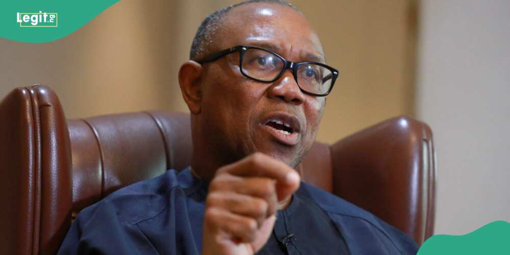 Peter Obi insinuated that INEC manipulated 2023 election results