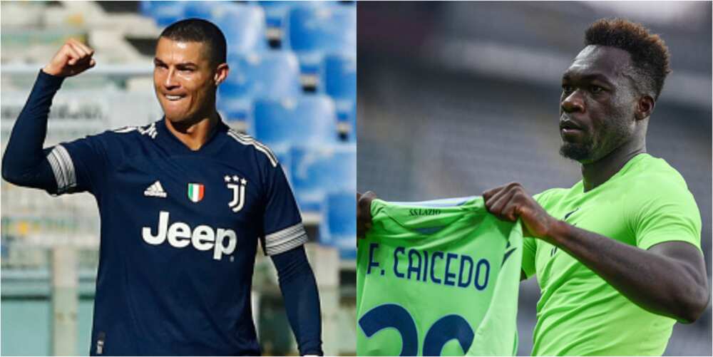Lazio vs Juventus: Caicedo's late goal cancels Ronaldo's strike in 1-1 draw