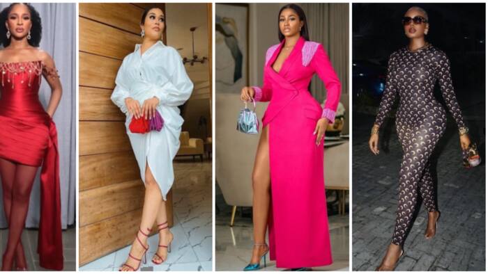 The Setup 2: Adesua Etomi, 7 others turn up for movie premiere in stunning ensembles