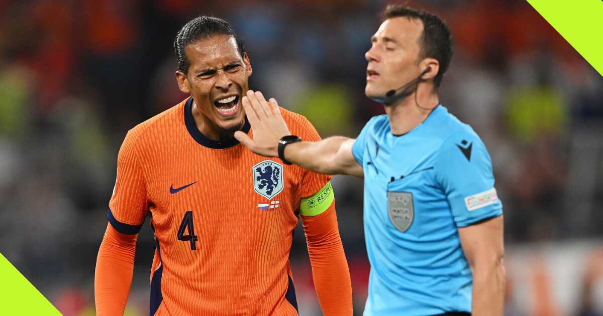 Euro 2024: Van Dijk appears to claim that referee 'robbed' Netherlands in semifinal tie vs England