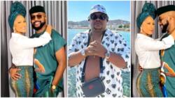 Cubana Chiefpriest backs up Banky W amid cheating rumours, shames critics: "Look at what they want to destroy"