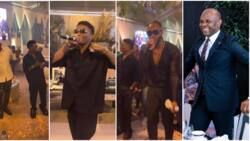 "Billionaire moves": Videos from Tony Elumelu's birthday bash trend, Wizkid & Flavour perform